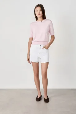 Suéter de manga corta