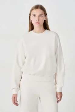 Suéter de manga larga de algodón