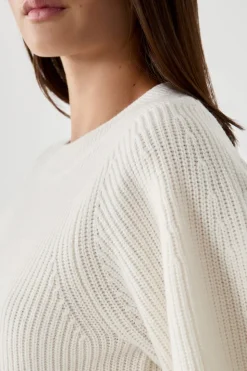 Suéter de mangas abullonadas