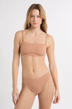 Tanga alto de microfibra