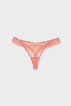 Tanga con encaje
