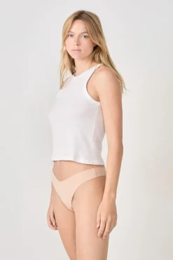 Tanga de algodón sin costuras