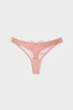 Tanga de encaje