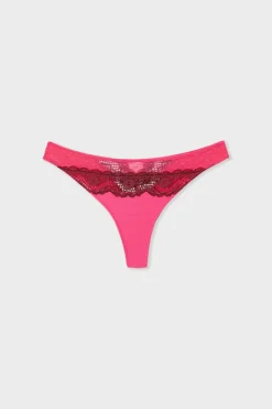 Tanga de encaje