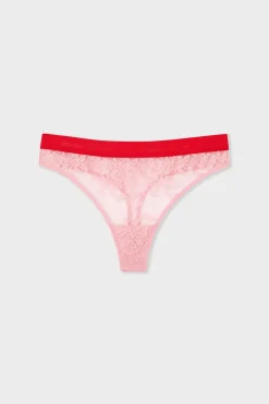Tanga de encaje Etam x Lemonade Dolls