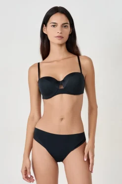 Tanga de microfibra satinada