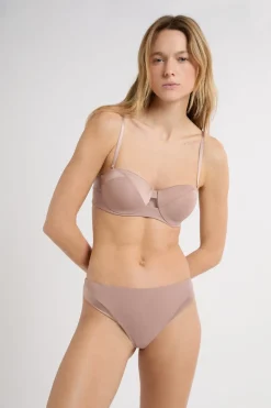 Tanga de microfibra satinada