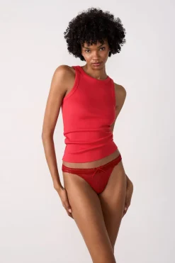 Tanga de tul y encaje