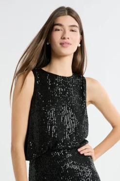 Top à sequins