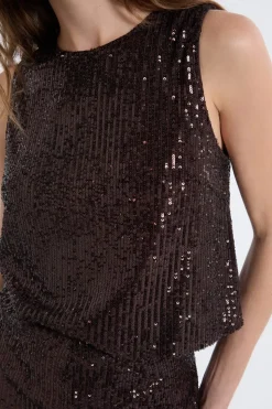 Top à sequins