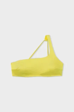 Top bikini asimétrico
