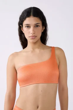 Top bikini asimétrico