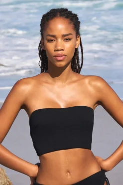 Top bikini bandeu tirantes desmontable