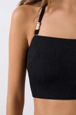 Top bikini bandeu tirantes desmontable