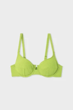 Top bikini con aros