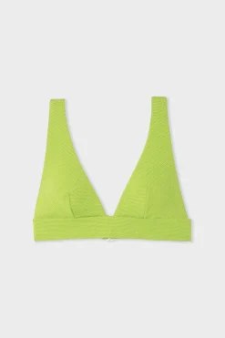 Top bikini triangular