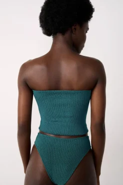 Top bikini triangular