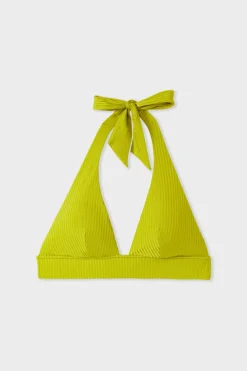 Top bikini triangular sin aros