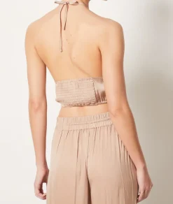 Top camisola satinado