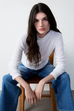 Top de punto Pointelle