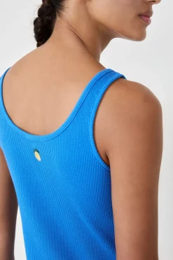 Top de tirantes de algodón