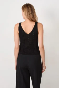 Top de tirantes de punto