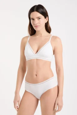 Triángulo sin aros, almohadillas de algodón extraíbles