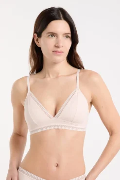 Triángulo sin aros, almohadillas de algodón extraíbles