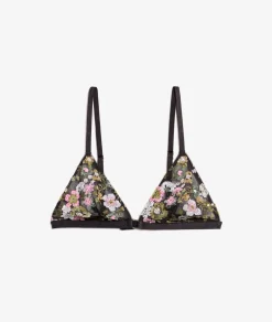 Triángulo sin aros bordado