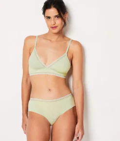 Triángulo sin aros de algodón