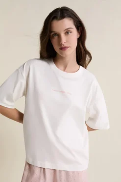 T-shirt de pyjama manches courtes en coton