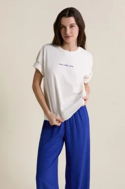 T-shirt de pyjama manches courtes en coton