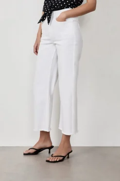 Vaqueros 7/8 de pierna ancha