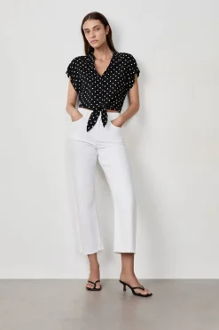 Vaqueros 7/8 de pierna ancha