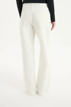 Vaqueros anchos de algodón