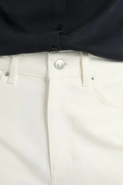 Vaqueros anchos de algodón