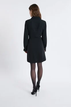 Vestido camisero corto