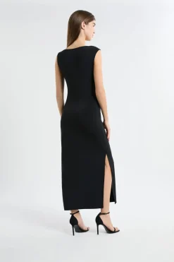 Vestido largo ajustado