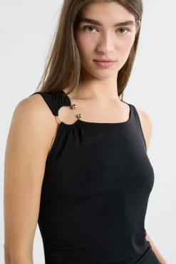 Vestido largo ajustado