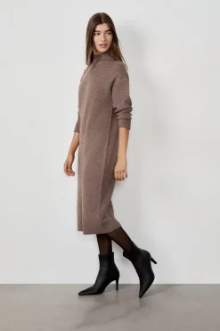 Vestido suéter largo