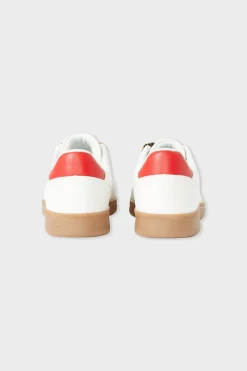 Zapatillas con cordones de leopardo