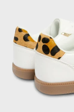 Zapatillas deportivas con estampado de leopardo