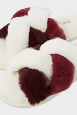 Zapatillas tipo chanclas de tejido ultrasuave