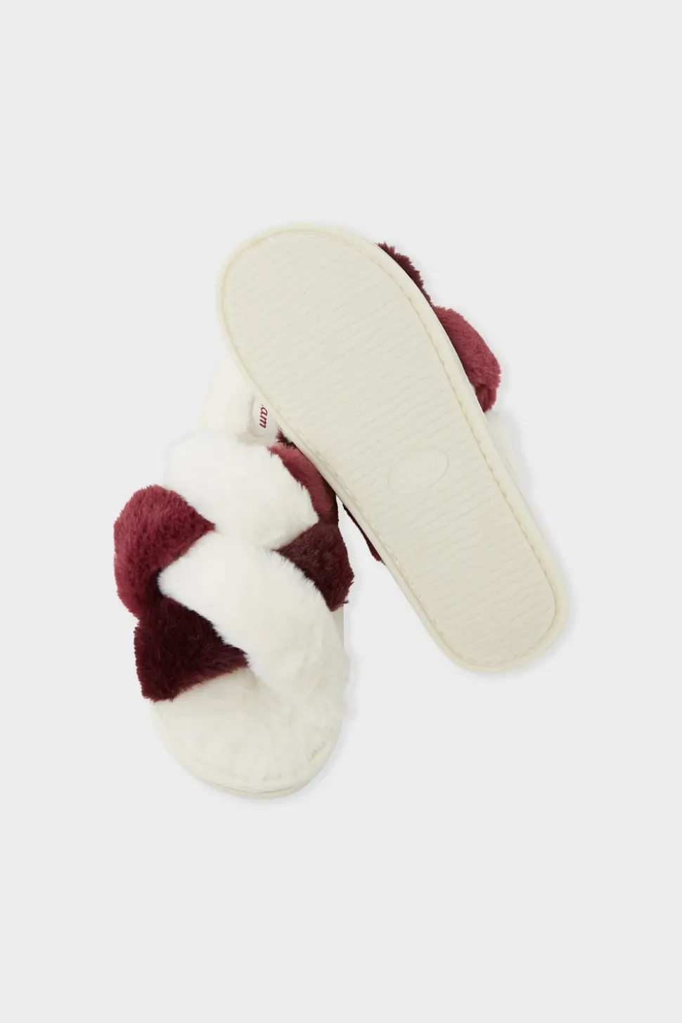 Zapatillas tipo chanclas de tejido ultrasuave